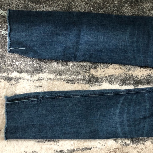 Free People split hem frayed hem jeans, size 25 - Picture 4 of 4